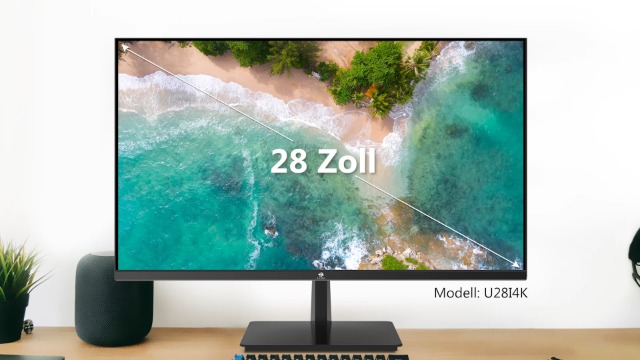 Z-Edge 28インチ 4Kモニター Z-EDGE U28I4K 28インチ 4K 120Hz IPSモニター UHD 3840x2160